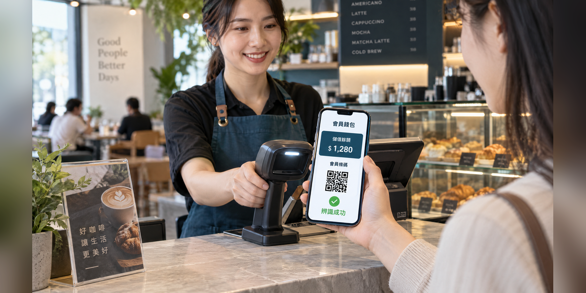 NFC 串接門市服務流程示意圖